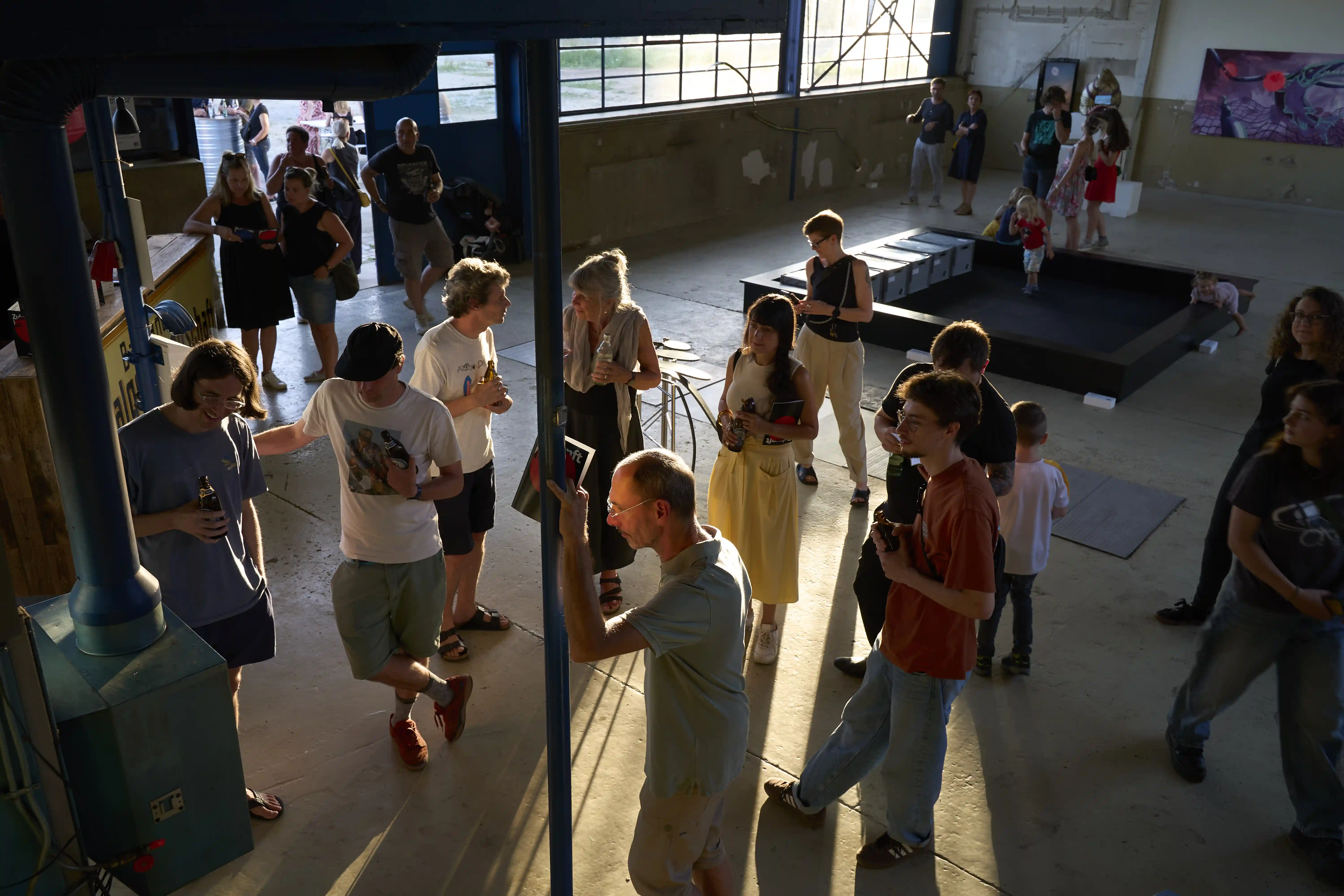 Eröffnung der Ausstellung Zukunft ist., Sept. 2024